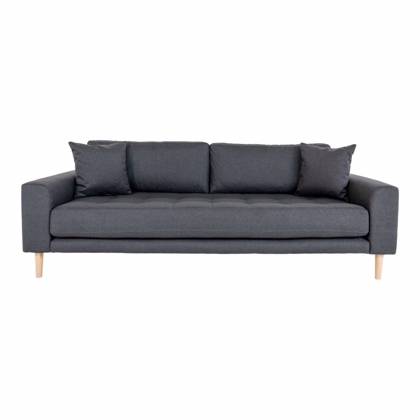3 personers sofa | Mørk grå | HOUSE NORDIC Lido